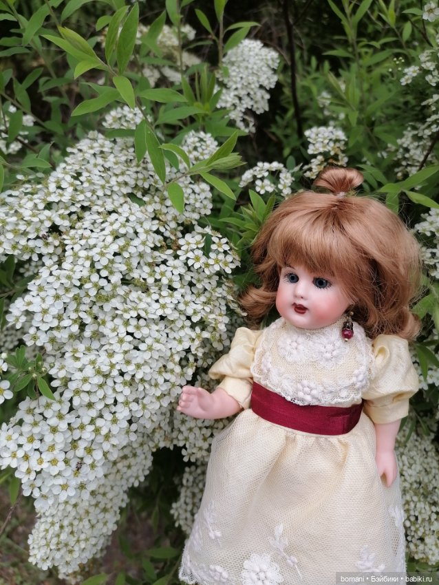 Этта и цветущая весна — Редкие антикварные куклы и реплики: воск