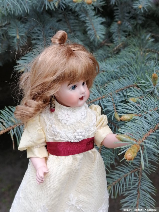 Этта и цветущая весна — Редкие антикварные куклы и реплики: воск (фото 10)