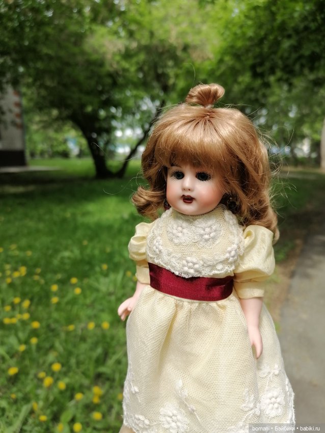 Этта и цветущая весна — Редкие антикварные куклы и реплики: воск (фото 4)