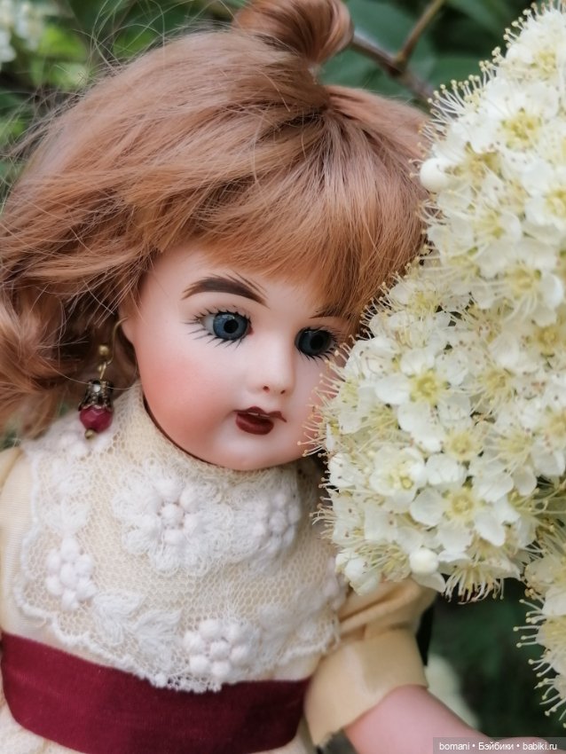 Этта и цветущая весна — Редкие антикварные куклы и реплики: воск