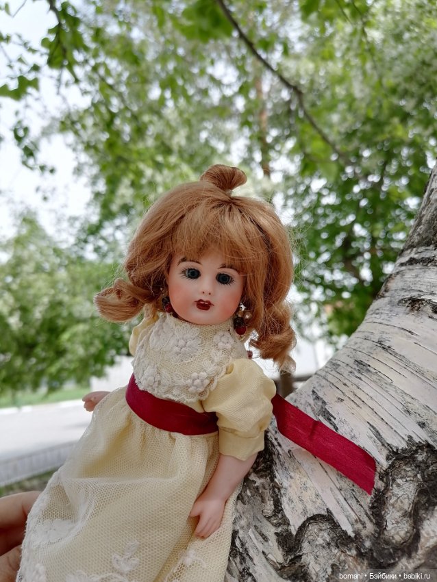 Этта и цветущая весна — Редкие антикварные куклы и реплики: воск