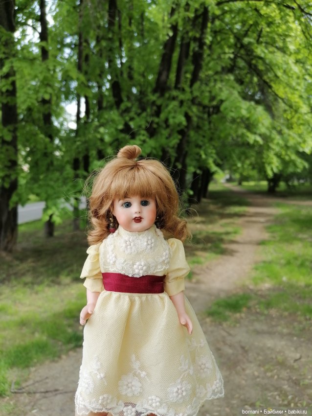 Этта и цветущая весна — Редкие антикварные куклы и реплики: воск