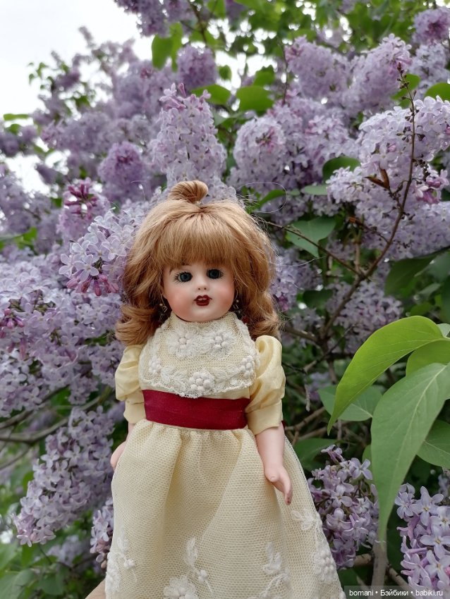 Этта и цветущая весна — Редкие антикварные куклы и реплики: воск
