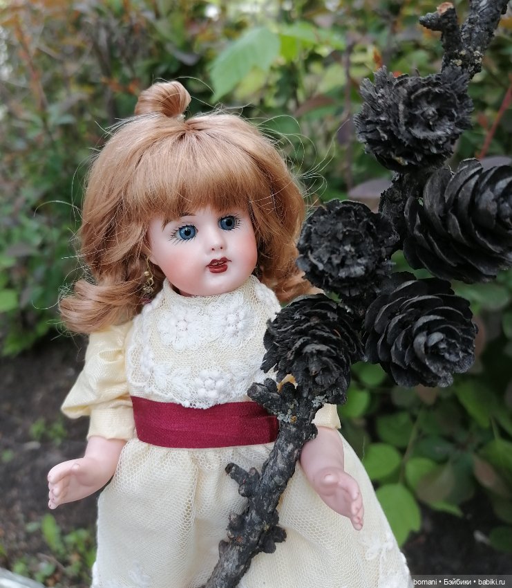 Этта и цветущая весна — Редкие антикварные куклы и реплики: воск (фото 7)