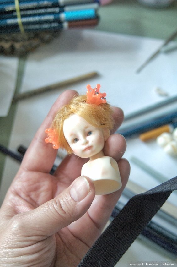 Новая Танюшка рождается из новой смолы для кукол БЖД