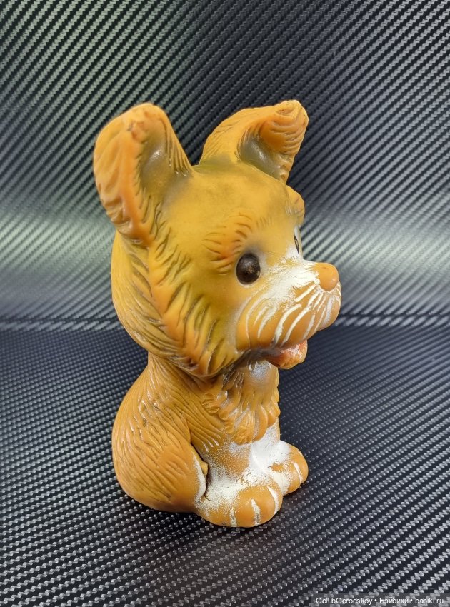 Резиновая собачка СССР — Интересные игрушки и фигурки (разное): редкие (фото 3)