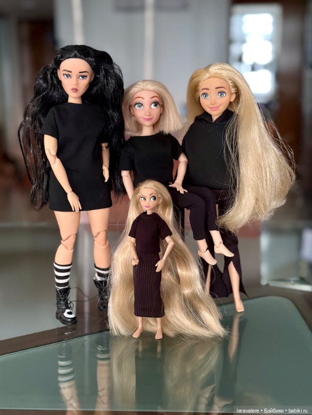 Princess in black 🖤 — Куклы Disney Animators и Принцессы Диснея: Disney Store (фото 2)