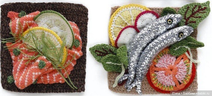 Вязанная еда от Kate Jenkins (фото 8)