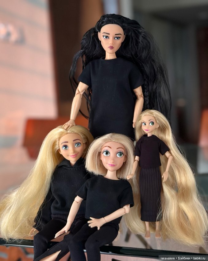 Princess in black 🖤 — Куклы Disney Animators и Принцессы Диснея: Disney Store (фото 3)