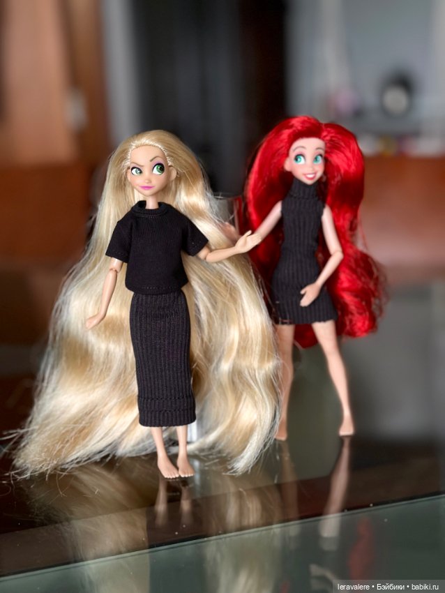 Princess in black 🖤 — Куклы Disney Animators и Принцессы Диснея: Disney Store (фото 5)