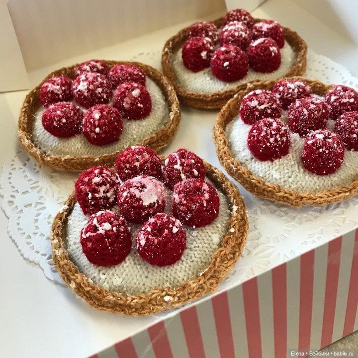 Вязанная еда от Kate Jenkins