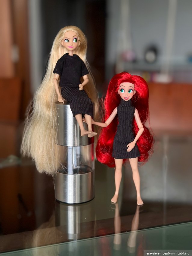 Princess in black 🖤 — Куклы Disney Animators и Принцессы Диснея: Disney Store (фото 4)