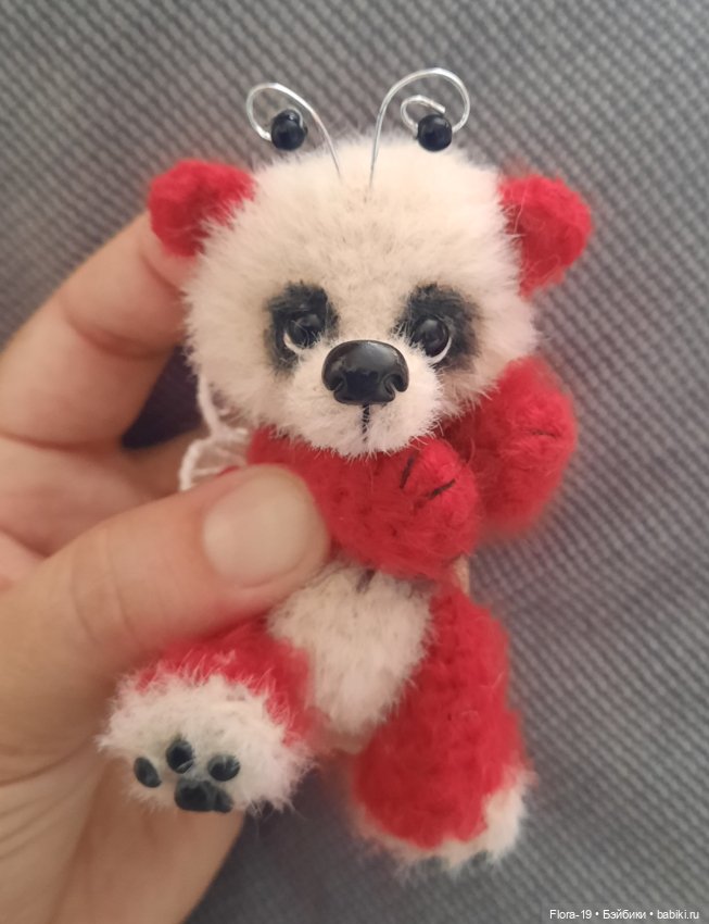 Пандочка-Букашечка — Вязаные игрушки и амигуруми: крючком (фото 2)