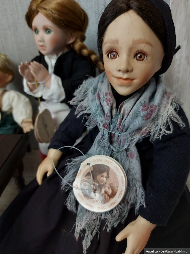 Композиция "Застольная молитва" по мотивам картины Франца фон Дефреггера 1874г (фото 2)