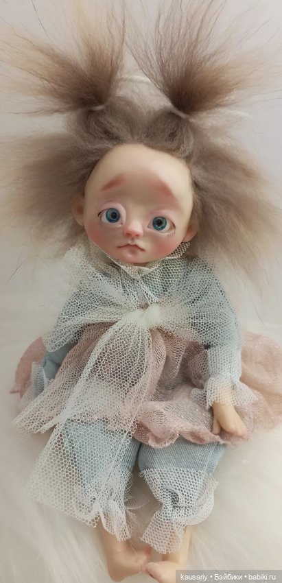 Новая малышка — Лепка авторских игрушек и папье (фото 6)