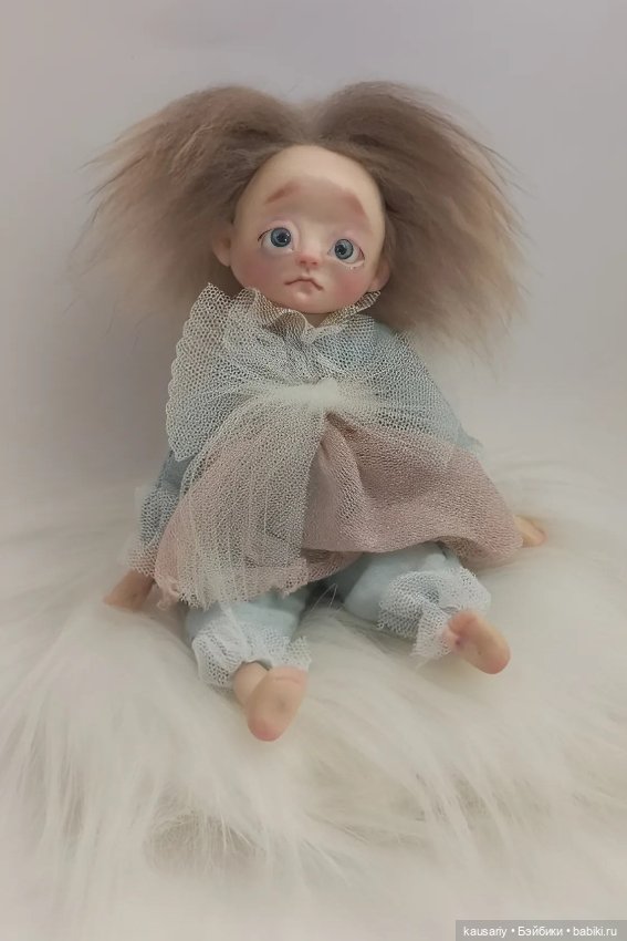 Новая малышка — Лепка авторских игрушек и папье (фото 4)