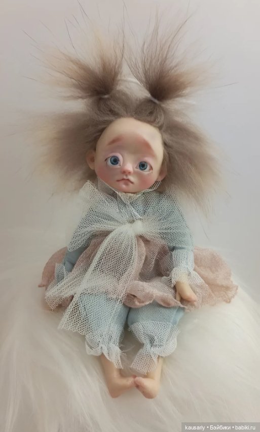 Новая малышка — Лепка авторских игрушек и папье (фото 5)