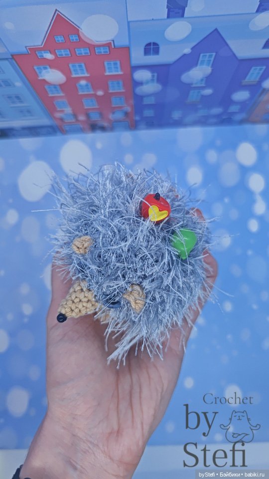 Ёжик Фыр — Вязаные игрушки и амигуруми: крючком
