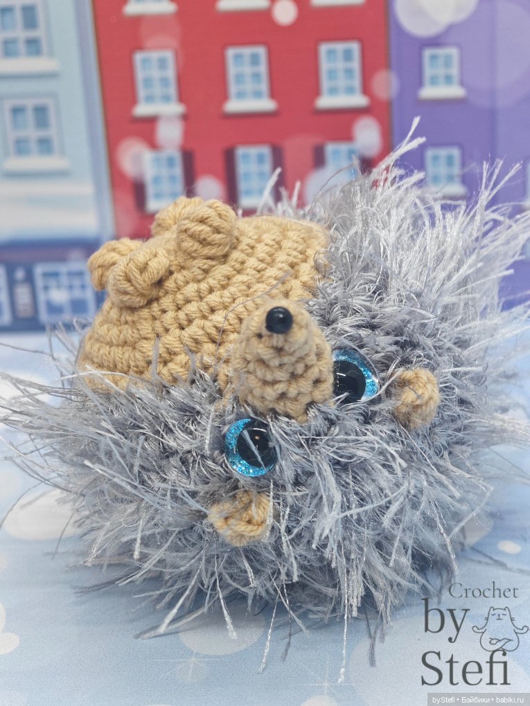 Ёжик Фыр — Вязаные игрушки и амигуруми: крючком