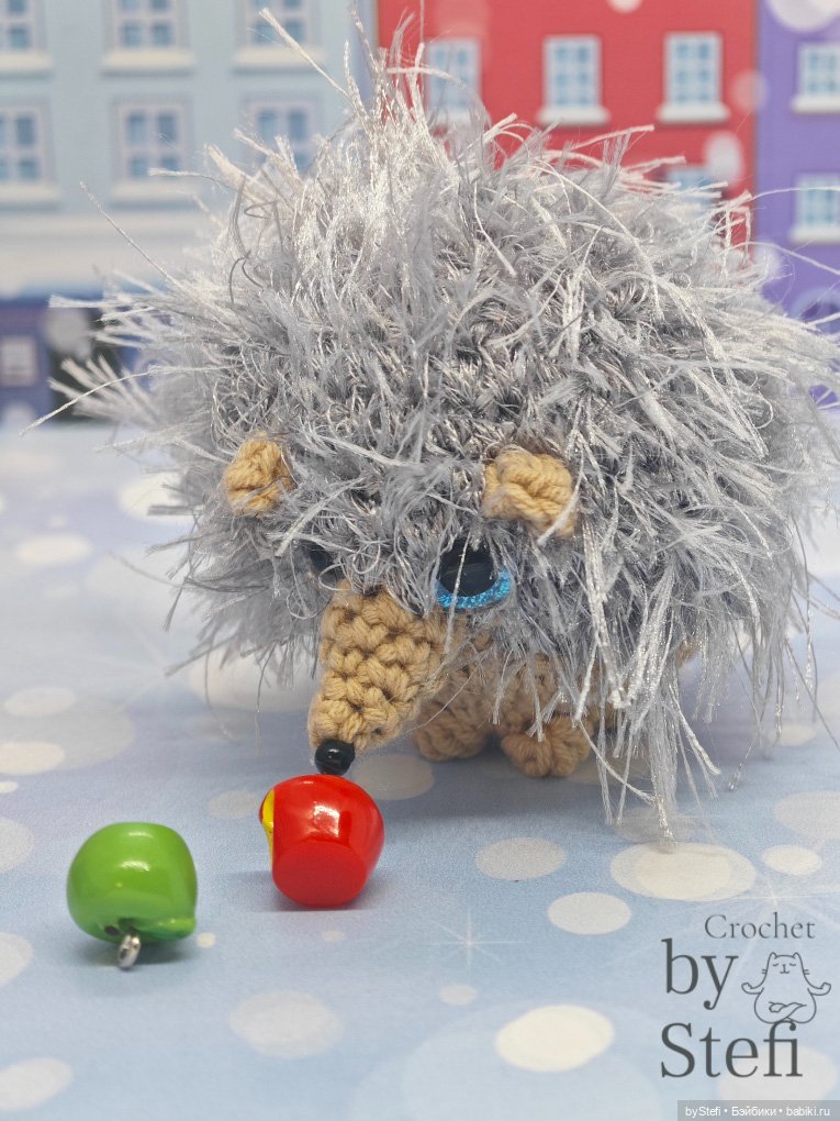 Ёжик Фыр — Вязаные игрушки и амигуруми: крючком