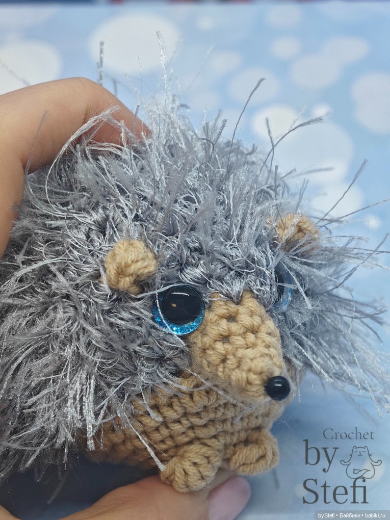 Ёжик Фыр — Вязаные игрушки и амигуруми: крючком (фото 7)