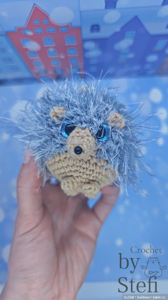 Ёжик Фыр — Вязаные игрушки и амигуруми: крючком
