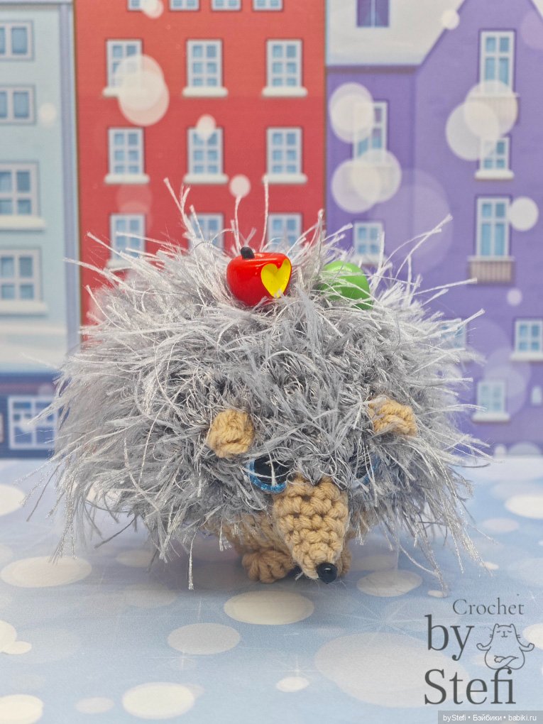 Ёжик Фыр — Вязаные игрушки и амигуруми: крючком