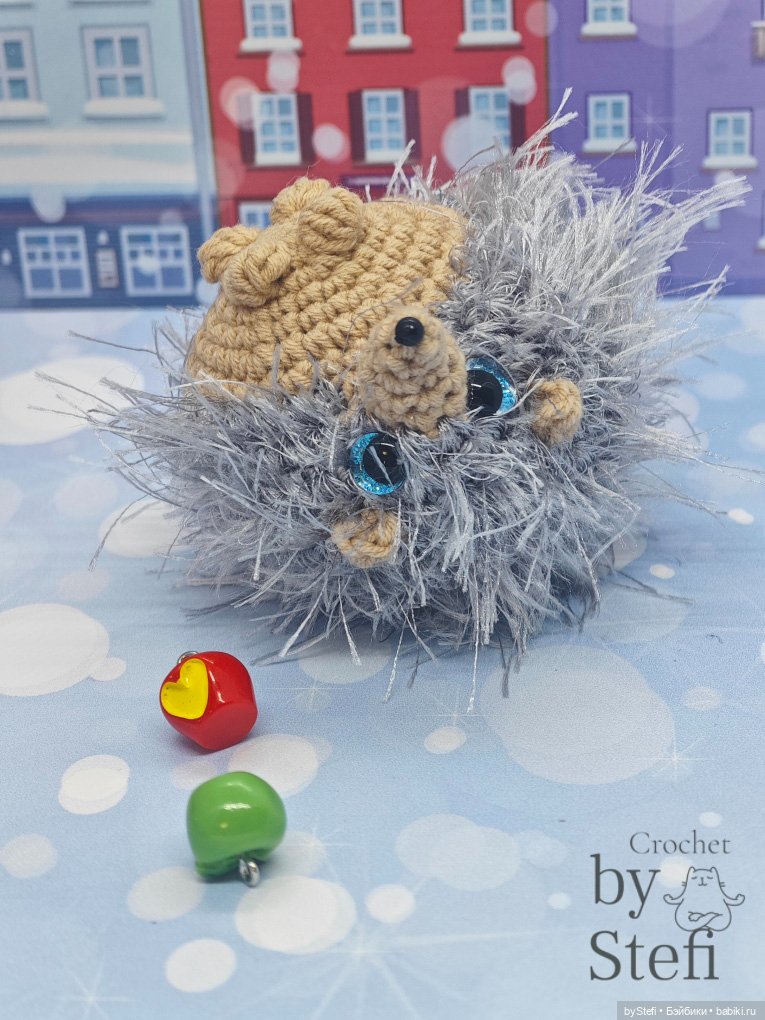 Ёжик Фыр — Вязаные игрушки и амигуруми: крючком