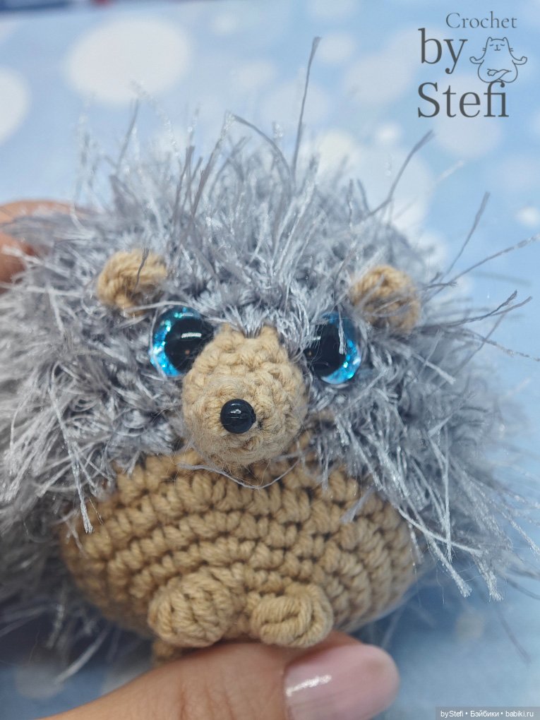 Ёжик Фыр — Вязаные игрушки и амигуруми: крючком (фото 9)