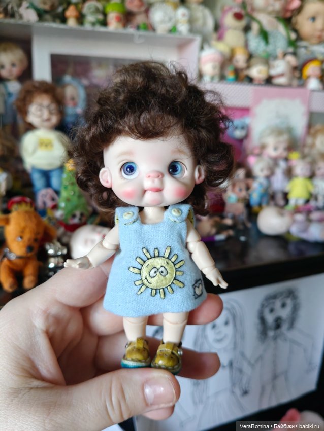 Приехала об11, монстрик😁 — Куклы и тела Obitsu (Обитсу): 1/6 (фото 9)