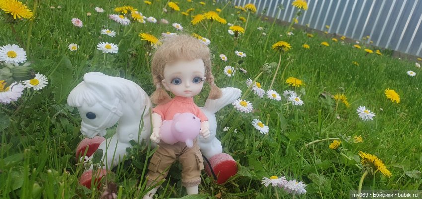 На даче — Куклы с Алиэкспресс (Aliexpress): Китайские шарнирные