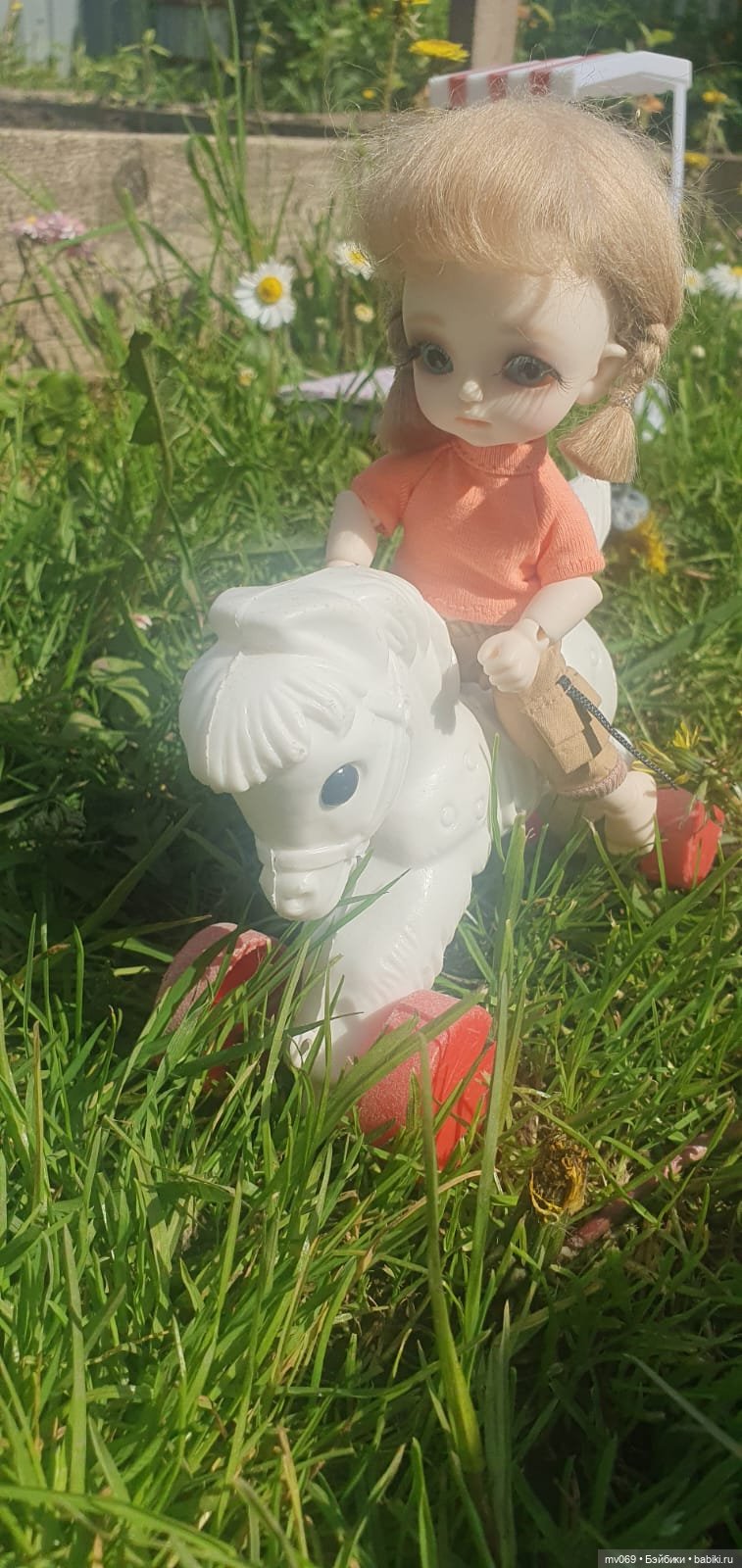 На даче — Куклы с Алиэкспресс (Aliexpress): Китайские шарнирные (фото 5)