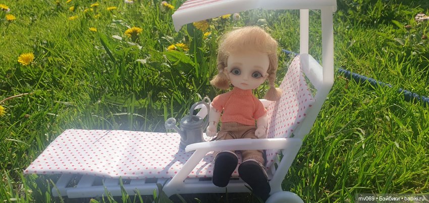 На даче — Куклы с Алиэкспресс (Aliexpress): Китайские шарнирные (фото 6)