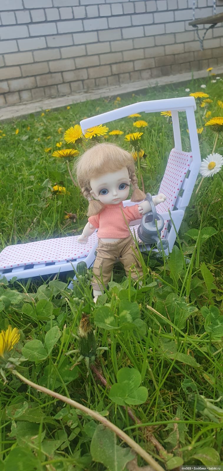 На даче — Куклы с Алиэкспресс (Aliexpress): Китайские шарнирные (фото 7)
