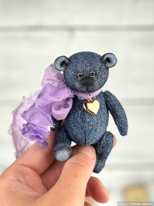 Тедди мишка Бусинка — Авторские мишки Тедди и друзья: фото (фото 2)