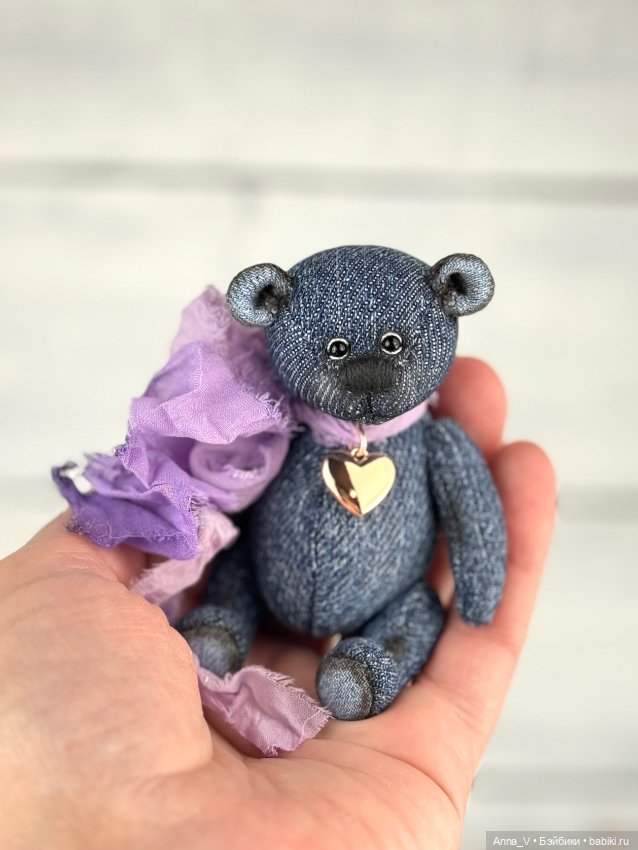 Тедди мишка Бусинка — Авторские мишки Тедди и друзья: фото (фото 5)