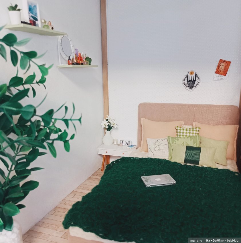 Спальня — Румбоксы и кукольные интерьеры: фото