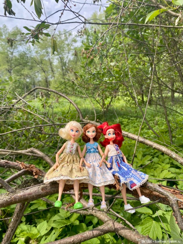 Русалки на ветвях сидят 🧜‍♀️