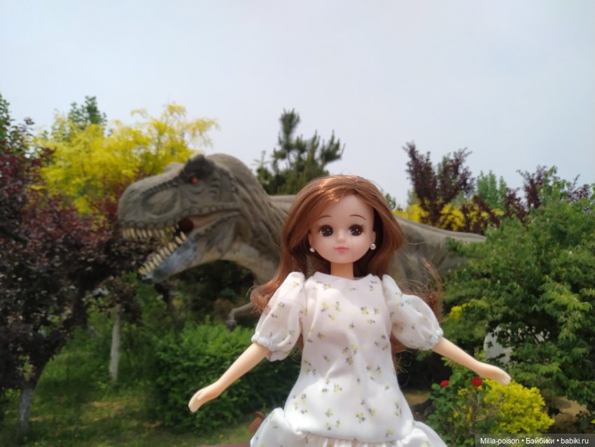 Licca в парке Гнездо Голубки