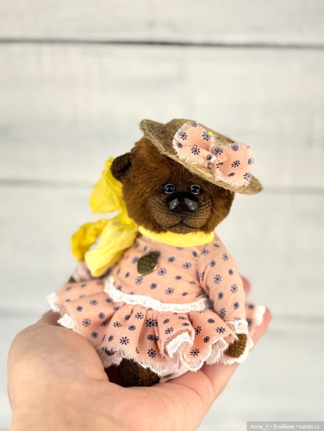 Тедди мишка Мари — Авторские мишки Тедди и друзья: фото (фото 5)