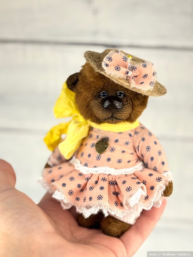 Тедди мишка Мари — Авторские мишки Тедди и друзья: фото (фото 4)