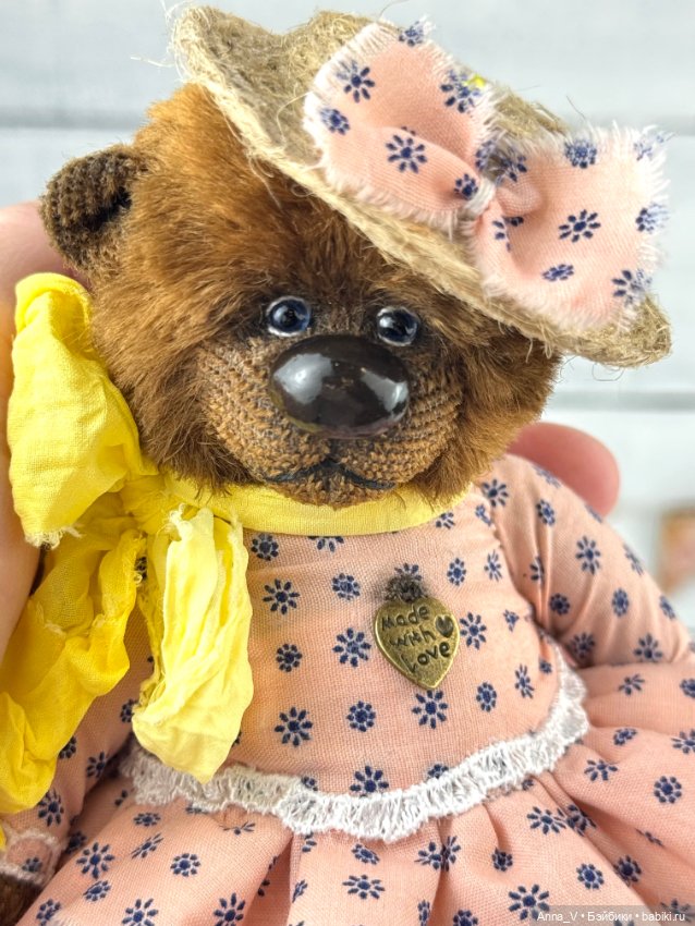 Тедди мишка Мари — Авторские мишки Тедди и друзья: фото