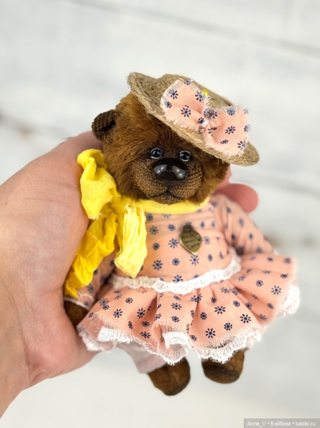 Тедди мишка Мари — Авторские мишки Тедди и друзья: фото (фото 2)