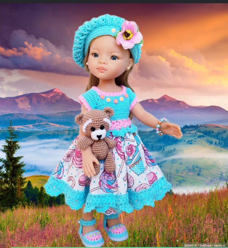 Куклы тоже играют в "куклы"🧸 (фото 2)