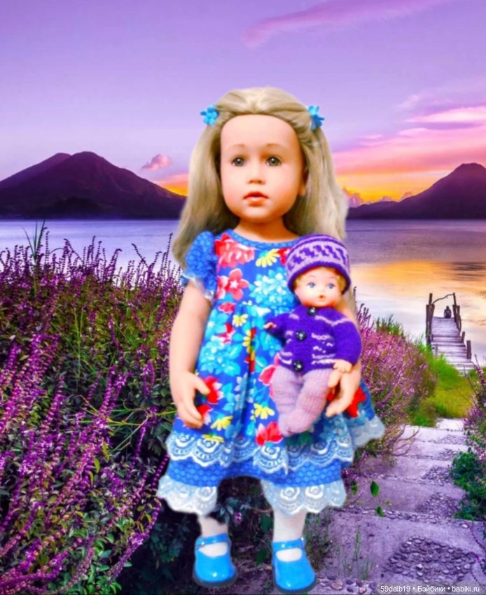 Куклы тоже играют в "куклы"🧸 (фото 10)