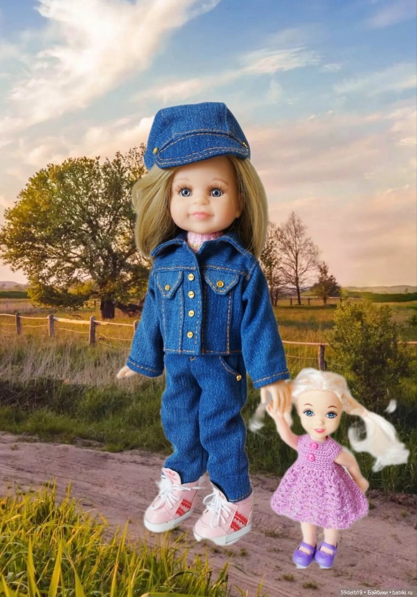 Куклы тоже играют в "куклы"🧸 (фото 7)