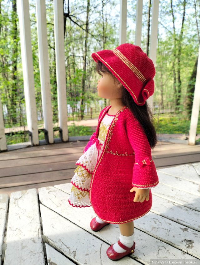 Плюшечки от Heidi Plusczok весной. Часть 1. Лей Ли в красном (фото 4)