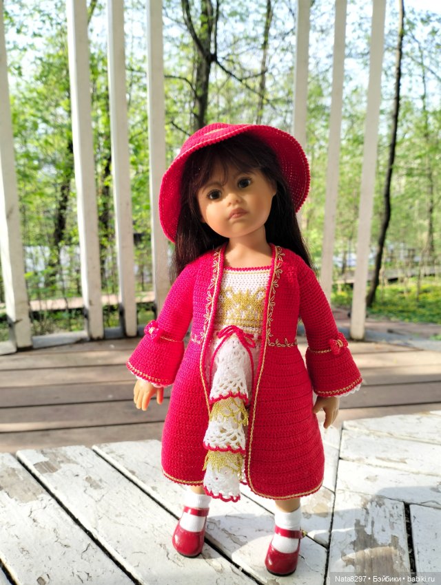 Плюшечки от Heidi Plusczok весной. Часть 1. Лей Ли в красном (фото 3)