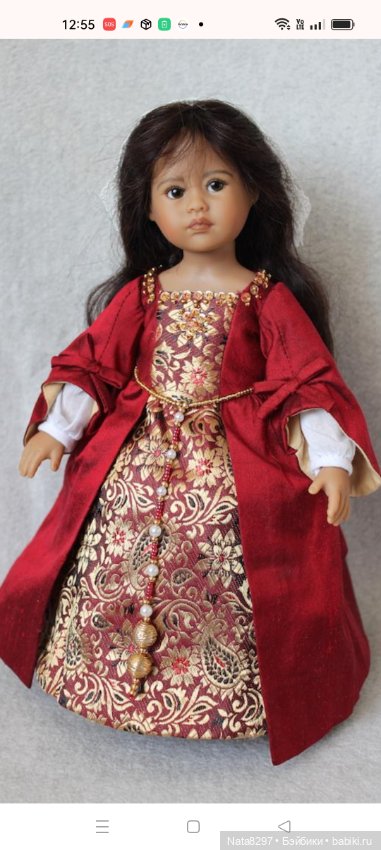 Плюшечки от Heidi Plusczok весной. Часть 1. Лей Ли в красном