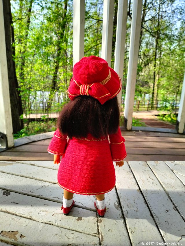 Плюшечки от Heidi Plusczok весной. Часть 1. Лей Ли в красном (фото 5)